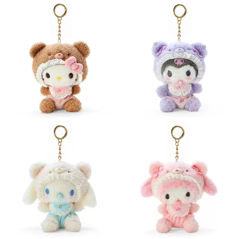 Breloczek Pluszowy Sanrio 10cm – Kuromi, Hello Kitty, Cinnamoroll, My Melody