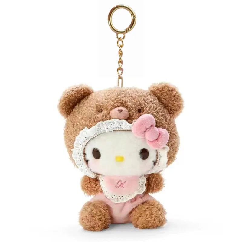 Breloczek Pluszowy Sanrio 10cm – Kuromi, Hello Kitty, Cinnamoroll, My Melody