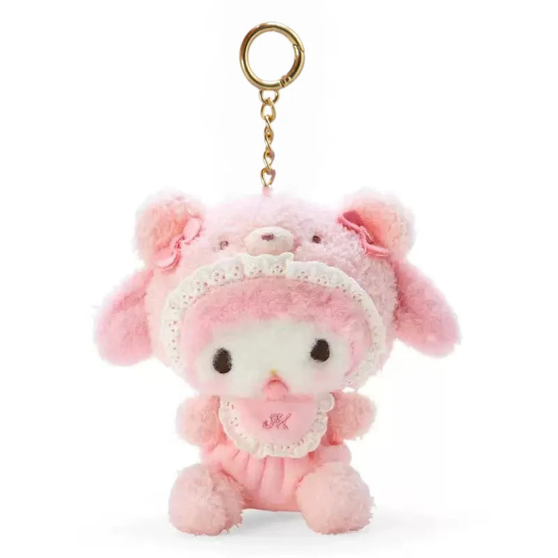 Breloczek Pluszowy Sanrio 10cm – Kuromi, Hello Kitty, Cinnamoroll, My Melody
